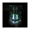 Pisapapeles 3D grabado con láser en cubo de cristal para_4
