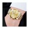 OLEVS Reloj de pulsera ajustable de acero inoxidable_6