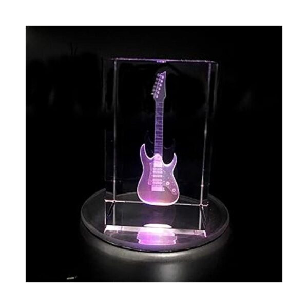 Pisapapeles 3D grabado con láser en cubo de cristal para_6