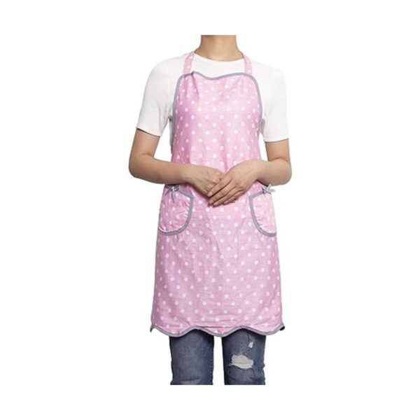 Delantal de tela de lona de algodón para mamá y yo estilo_2