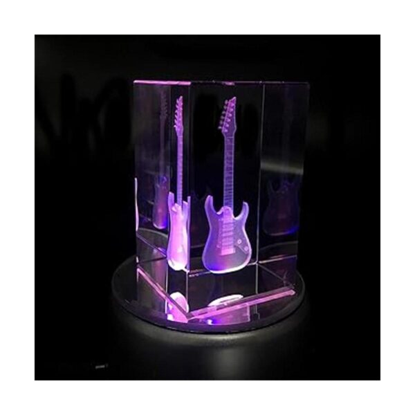 Pisapapeles 3D grabado con láser en cubo de cristal para_5