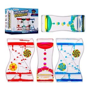 XINBAOHONG Paquete de 4 juguetes sensoriales de burbujas_1