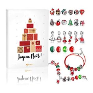 MJartoria Calendario de Adviento de joyería roja 2022 para_1