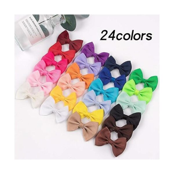 XIMA 48 piezas 24 pares de clips para el pelo de perro_2