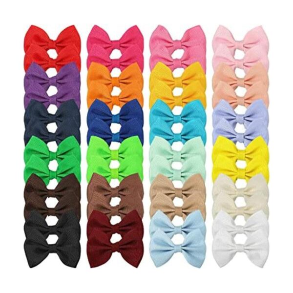 XIMA 48 piezas 24 pares de clips para el pelo de perro_1