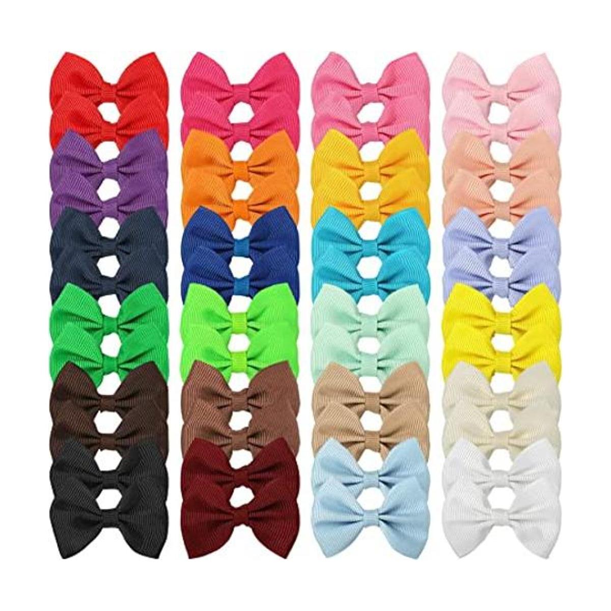 XIMA 48 piezas 24 pares de clips para el pelo de perro