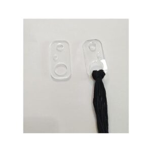 Gotas de hilo de acrílico transparente para bordar hilo de