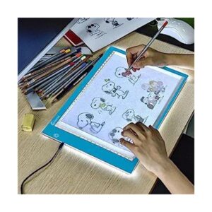 Caja de luz de dibujo A4 tablero de trazado con 3 brillo_1