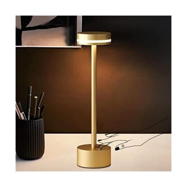 Moderna lámpara de mesa LED recargable inalámbrica con_1