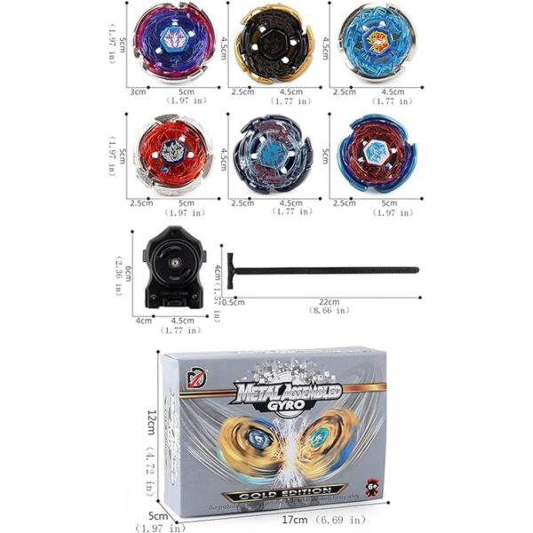 Gyros Paquete de 6 piezas juego de iniciación de fusión_5