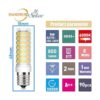 Bombilla LED E17 8 W 80 W 80 W 800 lm AC 110 130 V