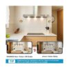 Bombilla LED E17 regulable de 8 W de consumo equivalente a
