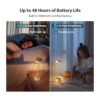 Moderna lámpara de mesa LED recargable inalámbrica con_4