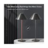 Moderna lámpara de mesa LED inalámbrica recargable con_2
