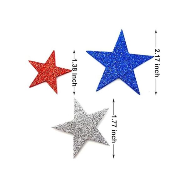 200 pegatinas de estrellas con purpurina decoración_2