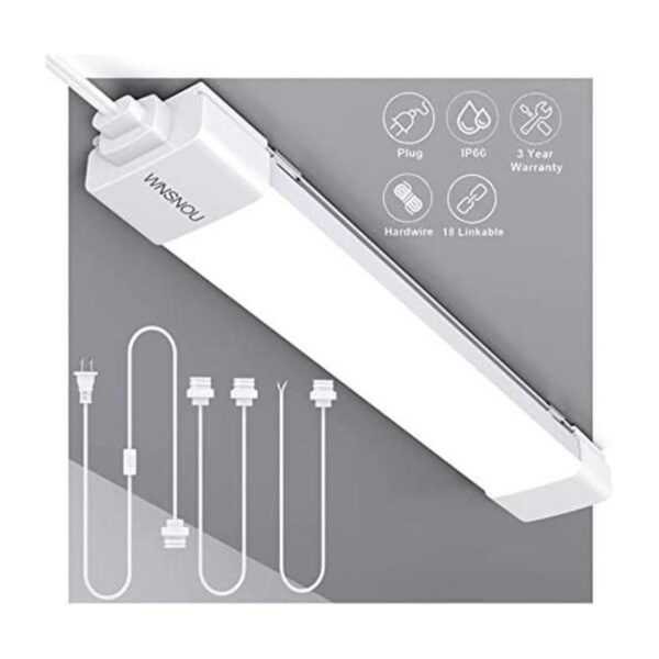 WNSNOU Luz LED con enchufe 1.4 pies 1700 lúmenes 5000_1