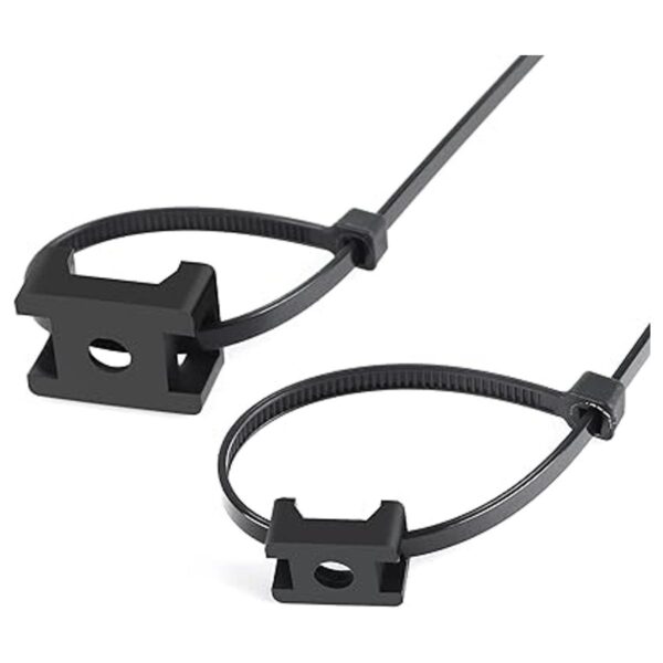 100 piezas de soporte tipo silla de montar con cremallera