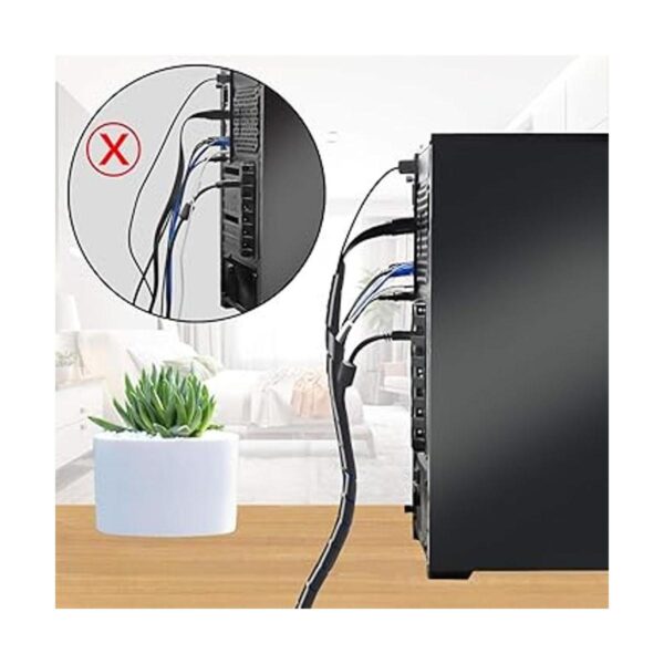 33 pies XHF 516 pulgadas Envoltura de cable en espiral
