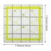 XGNG Regla cuadrada de acolchado de 4.5 x 4.5 pulgadas_2