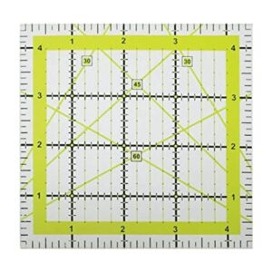 XGNG Regla cuadrada de acolchado de 4.5 x 4.5 pulgadas_1