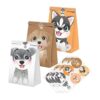 Bolsas de dulces para recuerdos de fiesta de cachorros con_2