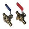 2 piezas XFITTING 12 Pex Ball Válvula con Drop Ear_3