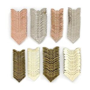 160 protectores de esquinas de metal vintage para libros_1