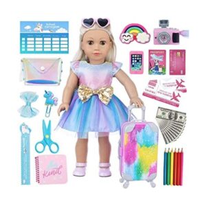 XFEYUE Juego de 32 piezas de ropa y accesorios para_1