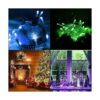 XEWEA Guirnalda de luces solares para exteriores 65 LED_2