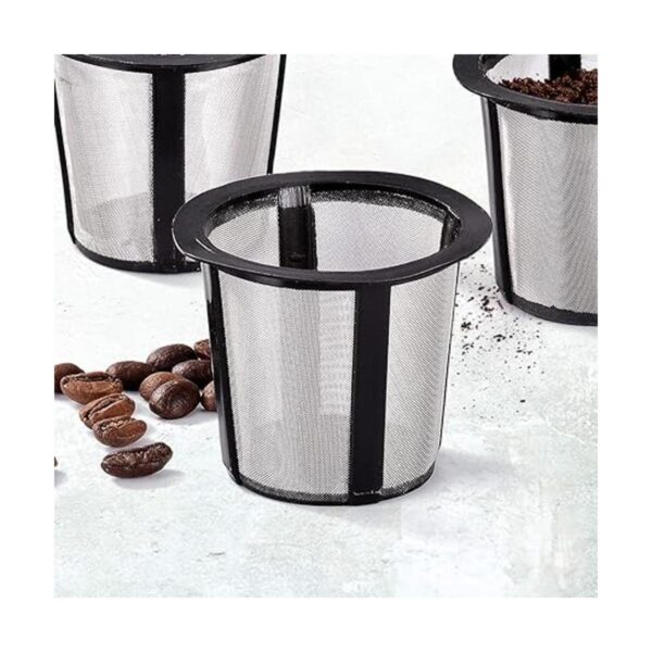 Juego de filtros de café reutilizables compatibles con
