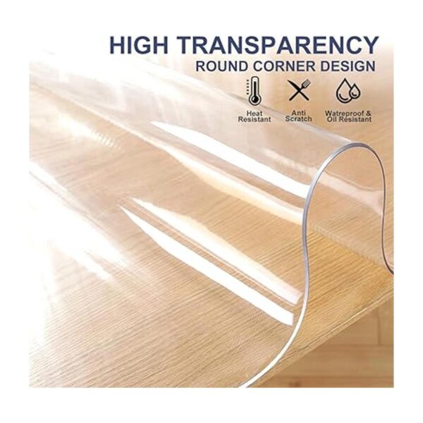 Protector de mesa transparente de 0.059 in de grosor