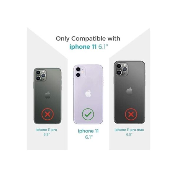 XEEUE Flower Funda diseñada para iPhone 11 con protector_2