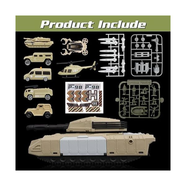 Juegos de juguetes de tanque militar juguetes del_2