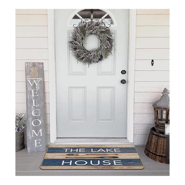 The Lake House Felpudo decorativo para interiores y_3