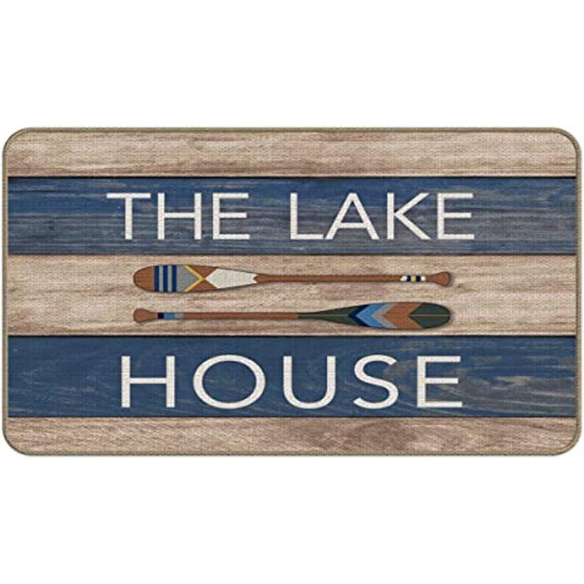 The Lake House Felpudo decorativo para interiores y