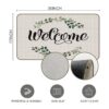 Felpudo decorativo para interiores y exteriores divertido_4