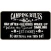 Camper Rules Felpudo decorativo para interiores y_1