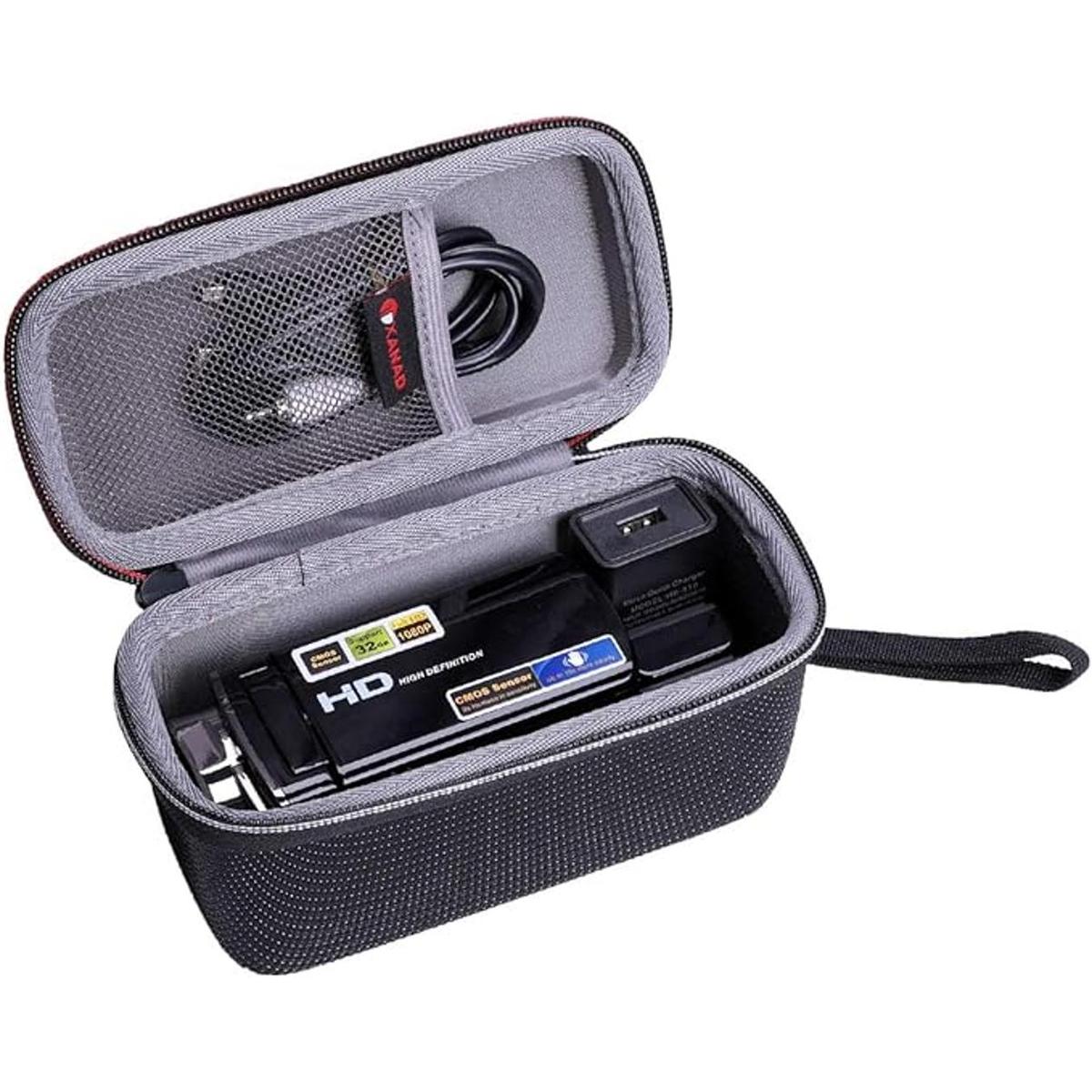 xanad funda rígida para cámara de vídeo kicteck