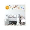 Pegatinas de pared con sistema solar extraíbles diseño de