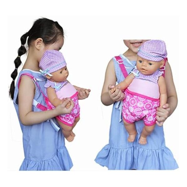 XADP Mochila portamuñecas para bebé accesorios de muñeca_3