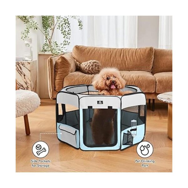 XZONE PET jaula plegable portátil para mascotas perros_3