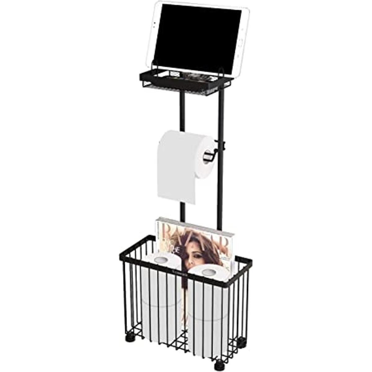Xcosrack Soporte de papel higiénico independiente para