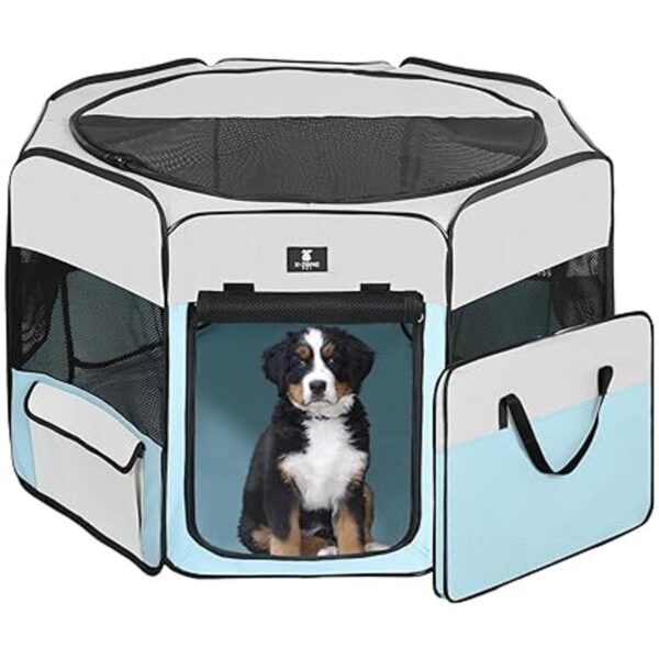 XZONE PET jaula plegable portátil para mascotas perros_1