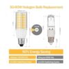 Paquete de 2 bombillas LED T4 JD de 5 W E11 regulables_3
