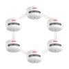 XSense Detector de humo inalámbrico interconectado con más_1