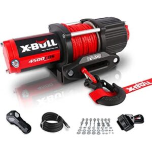XBULL Kit de cabrestante eléctrico de 12 V de 4500 libras_1