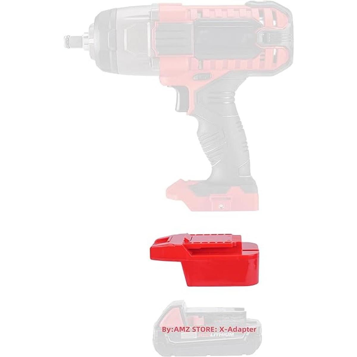 1 adaptador compatible con herramientas inalámbricas Bauer