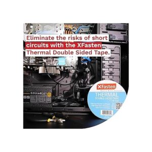 XFasten Cinta adhesiva térmica de doble cara 1 pulgada x_4