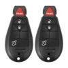 X AUTOHAUX 2 llaveros de repuesto para automóvil_1