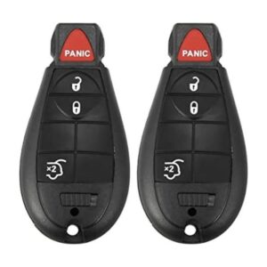 X AUTOHAUX 2 llaveros de repuesto para automóvil_1